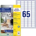 Produktbild: AVERY Zweckform Recycling-Universal-Etiketten Home Office 38 x 21,2 mm 650 Etike