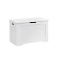 Produktbild: VASAGLE Truhe aus MDF Weiß LHS11WT
