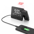 Produktbild: Hama Plus Charge - Digitaler Wecker - Rechteck - Schwarz - Kunststoff - -9 - 50 °C - °C (00186332)