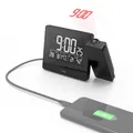 Produktbild: 4047443425812 Hama projection alarm clock Plus Charge black Hama