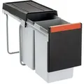Produktbild: Franke Abfalltrennsystem Cube 30 (134.0039.553) - Handauszug - Schwarz/Grau