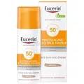 Produktbild: Eucerin Sun Photoaging Control Face CC Creme Mittel LSF 50+