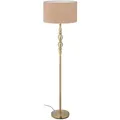 Produktbild: Relaxdays Stehlampe, Gold, Kunststoff, 43x156x43 cm, Lampen & Leuchten, Innenbeleuchtung, Stehlampen, Stehlampen