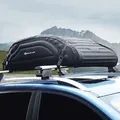 Produktbild: GOPLUS 400 L Auto Dachbox Dachtasche, Dach Gepäckträger Wetterfest, Faltbar Dachkoffer Aufbewahrungsbox Reisetasche, für Reisen &Transport