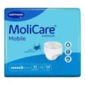 Produktbild: Molicare Premium Mobile 6 Tropfen Größe M · 14 St · PZN 17936450