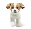 Produktbild: Steiff Kuscheltier Steiff Hund Terrie 17cm weiss braun 076060 stehend Plüsch