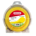Produktbild: OREGON Mähfaden, Trimmerfaden Gelb Roundline - 2,4 mm x 88 m (69-364-Y)