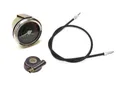 Produktbild: Tachometer Tachowelle Tacho Antrieb Set für Puch Maxi 17 Zoll Moped Mokick