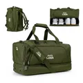 Produktbild: LODA compact (48L) Multifunktions-Sporttasche - Kompakt & Praktisch, Rucksackfunktion, Schuh- und Nassfach, Ideal für Alltag & Training, 48L, Stilvolles Design