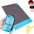Produktbild: Outdoor Picknickdecke XL - ultraleichte, dünne Stranddecke - 140 x 200 cm -