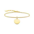 Produktbild: Thomas Sabo Armband Coin vergoldetes Silber A1960-413-39-L19V