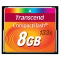Produktbild: Transcend Compact Flash 8GB 133x Speicherkarte