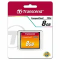 Produktbild: Transcend 8 GB CompactFlash CF Karte 8GB HighSpeed 133x TS8GCF133