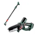 Produktbild: Metabo Akku Gehölzsäge MS 18 LTX 15 + Teleskopstab MS Set Solo ohne Akku