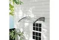 Produktbild: Outsunny Pultvordach Vordach Haustürvordach 100 x 75 cm (Überdachung, 1 St., Polycarbonat), Transparent
