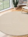 Produktbild: the carpet Teppich Relax round, rund, Höhe: 16 mm, waschbarer Wohnzimmer Teppich modern rutschfest