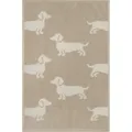Produktbild: CAWÖ We love Dogs - Dogs Gästetuch, 30 x 50 cm Schwarz-Beige 6246-93