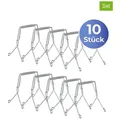 Produktbild: Wenko 10er-Set: Edelstahl-Rouladenklammern - (L)7,5 cm