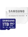 Produktbild: Samsung PRO Plus microSD/SD - 180MB/s - 1TB MB-MD1T0SA/EU