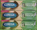 Produktbild: (154,17€/kg) 3x COREGA Ultra Haftcreme starker Halt + FRISCHE Minzgeschmack Ver0