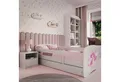 Produktbild: Raumhirsch Furniture Kinderbett 70x140, 80x160, 80x180 cm - Komplettset mit Matratze & Schublade (Bett für Mädchen, Einzelbett Kinder 2–12, mit Rausfallschutz & Lattenrost), verschiedene Farben & Designs