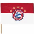 Produktbild: FC Bayern München Stockfahne FCB Logo 60 x 40 Fahne Flagge FCB Fanartikel Shop
