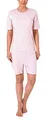 Produktbild: Normann Care Damen Pflegeoverall 1/2 Arm, mit Reißverschluss am Rücken und am Bein - 291 271 90 102, Farben:Rose, Größe:L