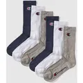 Produktbild: CHAMPION Socken mit Logo-Stitching im 6er-Pack in Marine, Größe 39-42