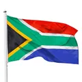 Produktbild: PHENO FLAGS Südafrika Flagge 90x150cm - wetterbeständige Fahne mit Messingösen, 100% Polyester, robuste Doppelnaht & in lebendigen Farben - ideal für Flaggen-Liebhaber
