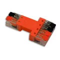 Produktbild: ISOLED Durchgangs-Steckverbinder 2-polig Input, 2x2-polig Output, 0,5-2,5mm², ma