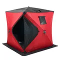 Produktbild: VEVOR Angelzelt 3-4 Personen Anglerschirm Campingzelt Eisangelzelt 1,8x1,8x2m