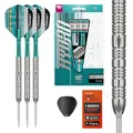 Produktbild: Target Darts Hydro Steel Tip Dart Set, 23G (Barrel 02) | 90 % Wolfram-Darts, Silberne Swiss Point-Spitzen, Pro Grip Tag-Schäfte, Pro Ultra No.6-Flügel, SP-Werkzeug inkl