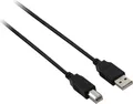 Produktbild: V7 USB CABLE 5M A TO B USB-Kabel, A/B - USB A/USB B - Länge 5.0m - Farbe: schwarz (V7E2USB2AB-05M)