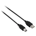 Produktbild: V7E2USB2AB-05M V7 USB-Kabel USB Typ A 4-polig (M) B 5 m Schwarz ~D~