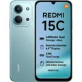 Produktbild: Xiaomi Redmi 15C 4G/LTE Smartphone 128GB 4GB RAM mint green 6000mAh Dual-Kamera