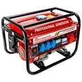 Produktbild: Stromgenerator mit Benzin | Stromerzeuger mit Zubehör | Notstromaggregat leise | 5 Steckdosen 3x 230V / 1x 400V / 1x 12 V | 6,5 PS (Stromgenerator mit Zugstarter)