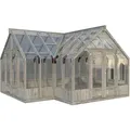 Produktbild: Palmako Gewächshaus Emilia 19 Grau 19,1 m2