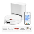 Produktbild: XIAOMI H40 Saugroboter, 10000Pa, LDS-Navigation, smarte Kartierung, Anti-Verwicklung, Auto-Entleerung, 180 Min Laufzeit, Home App & Sprachsteuerung