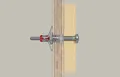 Produktbild: Fischer Hohlraumdübel DuoHM PH TX 5.0 x 55 mm - 4 Stück