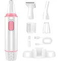 Produktbild: Nasenhaartrimmer Herren USB wiederaufladbar 3 in 1 Set Ohr Augenbrauen Edelstahl