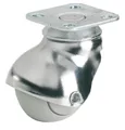 Produktbild: Dörner + Helmer Möbelrolle Sesselrolle mit Platte 40 x 39 mm, Tragkr. 25 kg