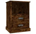 Produktbild: vidaXL Nachtkommode, Nachttisch Räuchereiche 43x36x60 cm