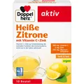 Produktbild: DOPPELHERZ heiße Zitrone Vitamin C+Zink Granulat 10 St