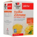 Produktbild: DOPPELHERZ heiße Zitrone Vitamin C+Zink Granulat, 10 St PZN 07091098
