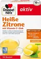 Produktbild: Doppelherz Heiße Zitrone Vitamin C Zink Immunsystem Unterstützung Getränk 10x10g