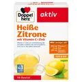 Produktbild: Doppelherz Heiße Zitrone Vitamin C Zink Immunsystem Unterstützung 10 Beutel 100g