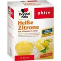 Produktbild: DOPPELHERZ heiße Zitrone Vitamin C+Zink Granulat 10 St. PZN 07091098