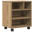 Produktbild: vidaXL Druckertisch Druckerständer Artisan-Eiche 41 x 32 x 48 cm Holzwerkstoff (1-St)