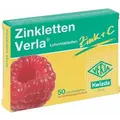 Produktbild: Zink Verla 5 mg Lutschtabletten Himbeere