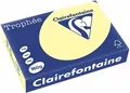 Produktbild: Clairefontaine Trophee Color farbiges Papier 2636C Gelb 160g DIN-A4 - 250 Blatt